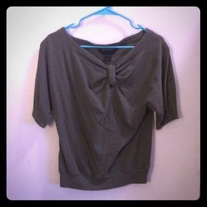 Marc by Marc Jacobs - Olive Green Boatneck Top